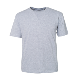 POLERA JERSEY CUELLO REDONDO MANGA CORTA